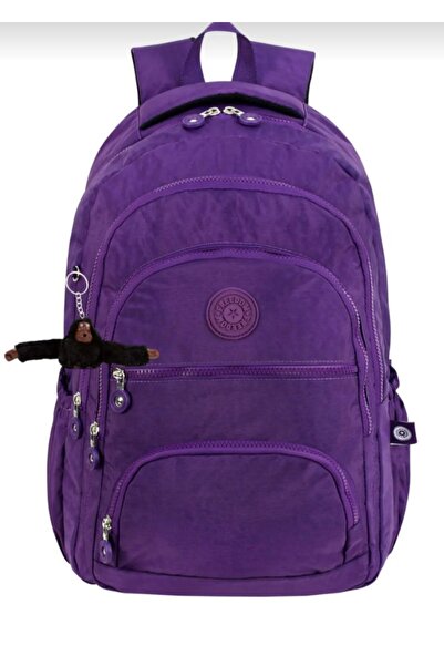 ÇANTAM GELSİN Set Luxury Crinkle Fabric High School and Middle School Backpac...