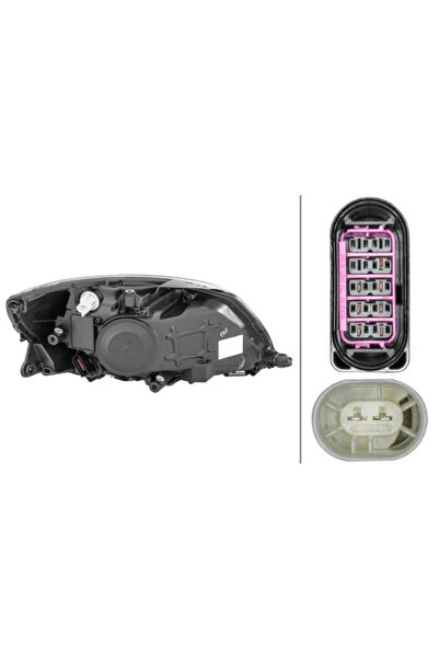 Hella Far Stanga Skoda Fabia 2/Roomster