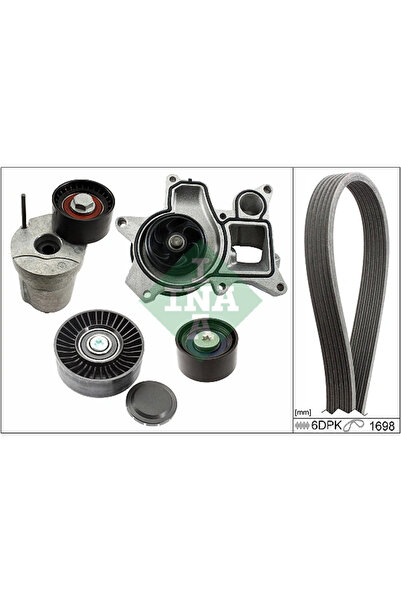 FAG Pompa Apa + Set Curea Transmisie Cu Caneluri Bmw 1/3