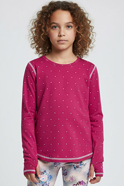 Colorinas Loopfit Finger-Looped Karyoka Stitched Long Sleeve T-Shirt