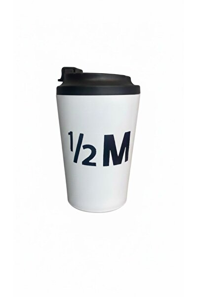 Boutique white insulated cup