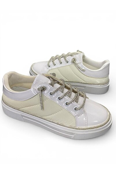 Desimod Women's Stone Detailed Full Orthopedic Comfortable Daily Shoes