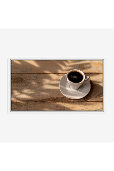 Tajridhome لوحة مشروبات - فنجان قهوة - ألوان دافئة - هادئ - لوحات حائط - لوحا...