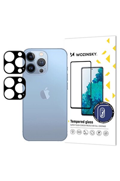 WOZINSKY Pachet de 2 geamuri foto pentru iPhone 17 Air, negru