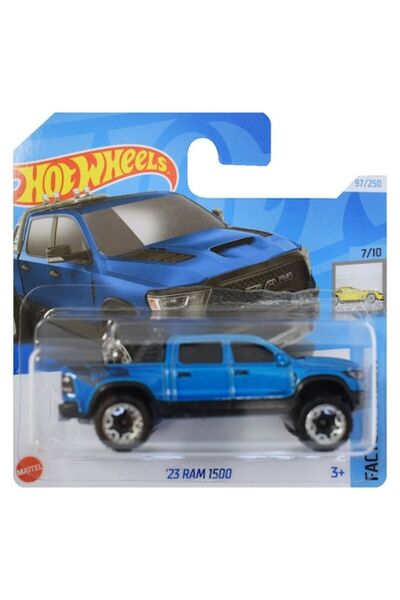 HOT WHEELS Hot Wheels Diecast Car, '23 RAM 1500, 1:64, blue