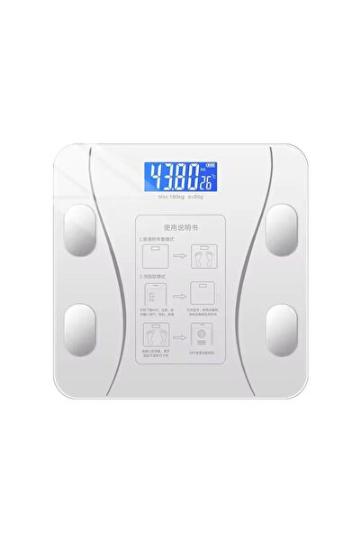 TrendyLux Cantar Corporal Electronic Inteligent De Baie, Cu Aplicatie Smart, ...