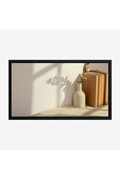 Tajridhome لوحة طبيعة هادئة - زهرية بسيطة - ألوان دافئة - هادئ - لوحات طبيعة ...