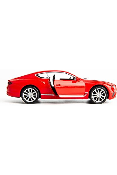 TOYFEST Today's European Series Red Bentley Continental Gt Pop-Up Door Pull a...