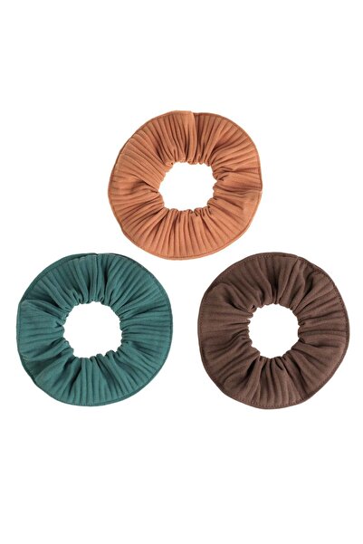 OEM Elastice Par Textile Teracora Maro Petrol pentru Femei - 3buc