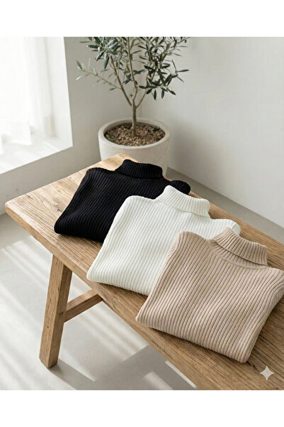 DRAGON WEAR سترة عالية الرقبة باللون الأسود والأبيض والبيج، حزمة جاهزة مكونة ...