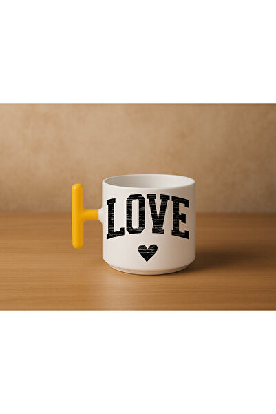 Er-Se Tasarım Special Valentine's Day Love Mug, Love Lover Mug, Gift for Love...