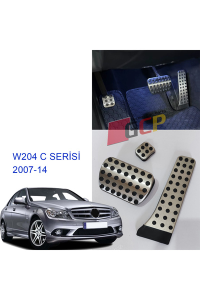 GCP German Car Parts Mercedes C Serisi W204 Pedal Seti - W204 Krom Pedal Seti...