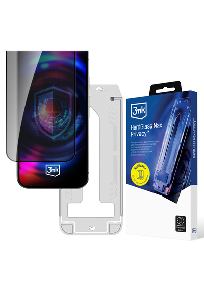 3MK Protector de ecran HardGlass Max pentru iPhone 17 Pro