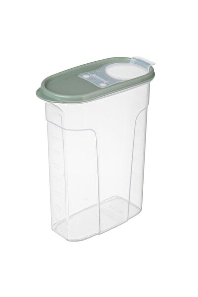 OEM Mint Green Cereal Container with Lid 2.4L