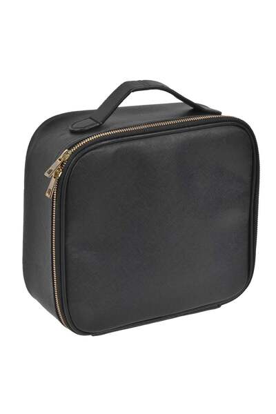 OEM Portfard Valiza Negru din Piele Artificiala cu Separatori & Huse pentru P...