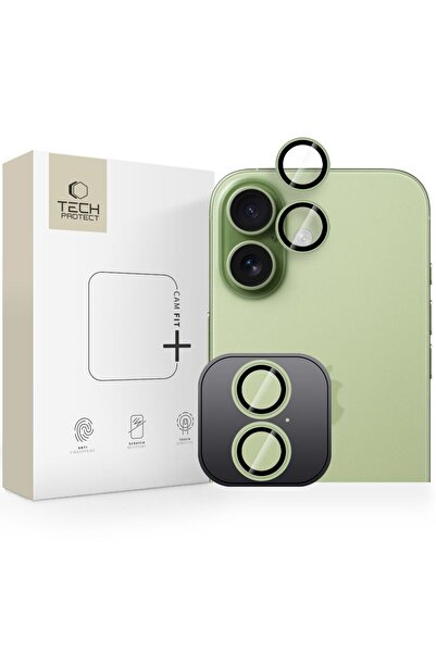 Tech-Protect iPhone 17 Camera Lens Protector Green