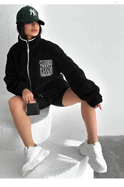 Burlu Oversized Mold Plush Cardigan Unisex