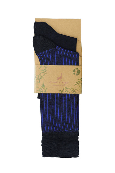 Abdullah Kiğılı Set of 2 Patterned Bamboo Blend Socks