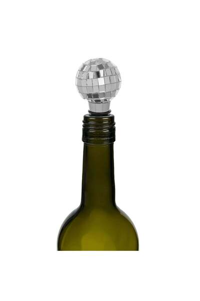 OEM Disco Ball Wine Bottle Stopper Ø4x9cm