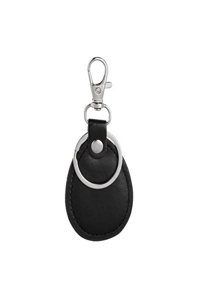 OEM Black Faux Leather Keychain 7cm for Men