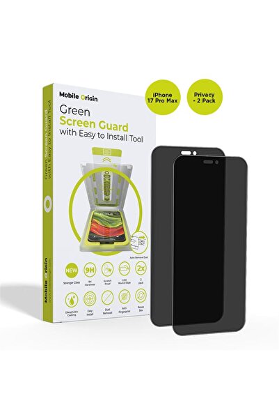 Mobile Origin Προστατευτικό οθόνης απορρήτου για iPhone 17 Pro Max