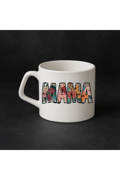 Er-Se Tasarım Mother's day special mama design mug, gift mug for mom, mama mug02