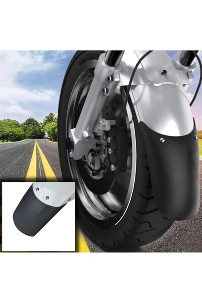 YSGMOTOPARTS Motosiklet Ön Çamurluk Uzatma Üniversal Nmax Xmax Pcx Scooter Uy...