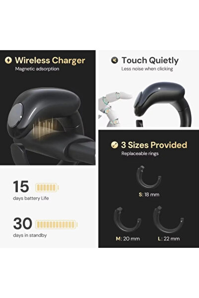 zikria High-quality smart prayer beads ring in various sizes