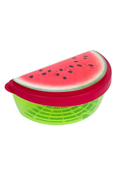 OEM Watermelon Slice Storage Container with Lid 30x16x11.5cm