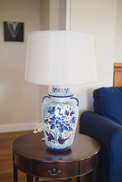 design_byaysem Çini Desenli Abajur