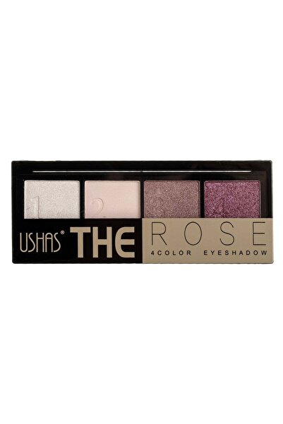 OEM Pink Eyeshadow Makeup Palette Natural Colors Matte & Glitter (4 colors) 5g