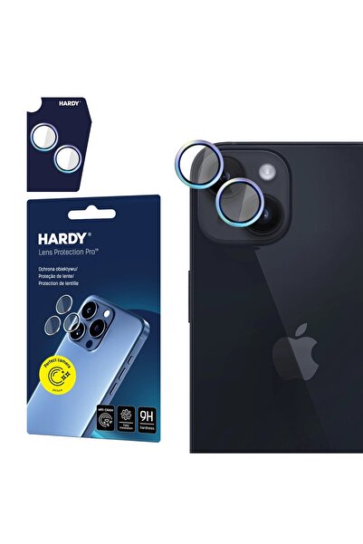 3MK Hardy Pro Camera Glass for iPhone 15/15 Plus