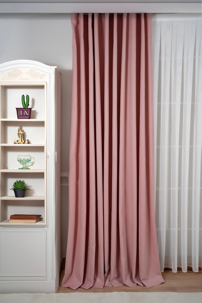 Elen's Ada Fon KADİFE Perde EKONOMİK Zarif Her Odaya Uygun Salon Yatak Çocuk ...