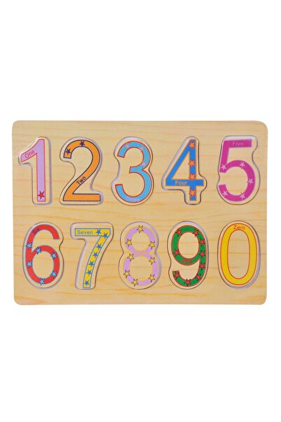 OEM Wooden Puzzle Numbers (10 pieces) - 29x21.5cm
