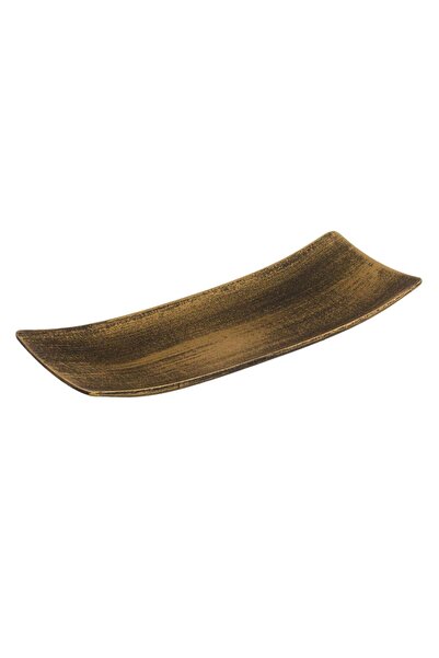 OEM Suport Potpourri de Lemn Bronz Brushed 38.5x16cm