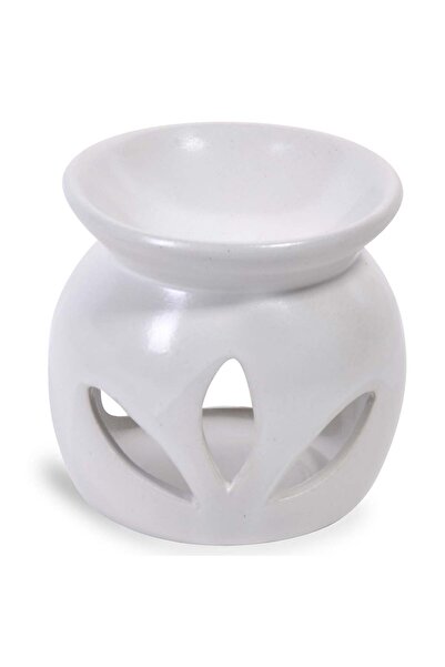 OEM Suport Ulei Parfumat Ceramic Alb Ø7.5x8.5cm