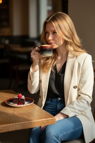 eporselen Rainbow Coffee & Pastry Set