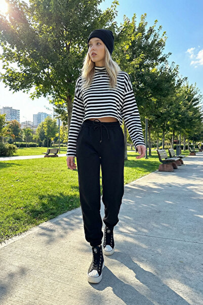 bacc Black 3 İplik İçi Şa Fleece-Lined Ogging Sweatpants Bchyl-251214