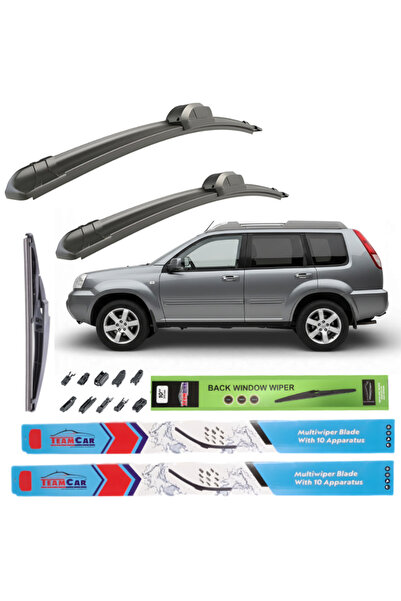 TEAMCAR Nissan X-Trail T31 (2007–2010) TeamCar® Wipers – Complete Set