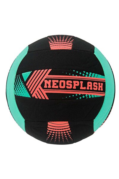 OEM Neoprene Beach Ball Black Red Turquoise No.5
