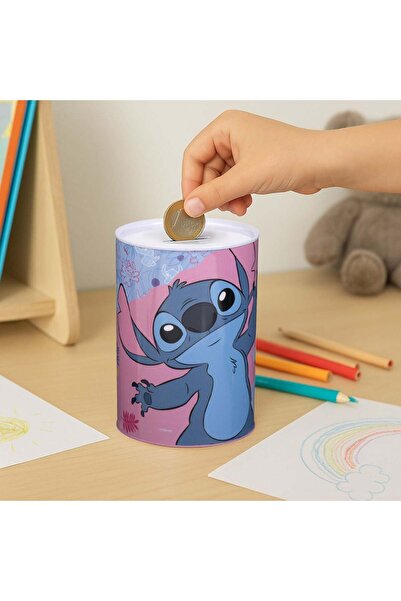 OEM Lilo & Stitch Metal Piggy Bank Ø10x15cm