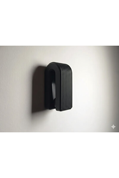 teknotrust Şık Modern Siyah Renk 1 Adet Askılık El Havlusu Askılığı Mutfak Ha...