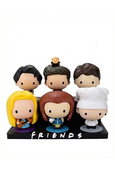 Aryen Friends Figür Standı Siyah / Dekoratif Masaüstü Sergileme Standı