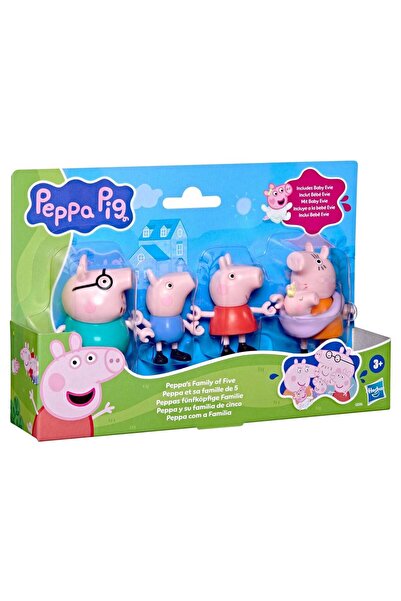 OEM Figurine Peppa Pig Family of 5 - Hasbro