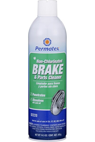 Permatex 82220 Non-Chlorinated Brake and Parts Cleaner, 14.5 oz. Aerosol Can