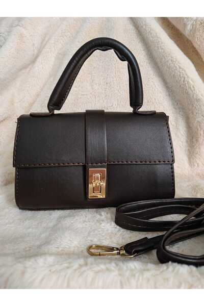 Tuel Women's Hand & Shoulder Bag with Lock Detail, Classic Design, Stylish Bag