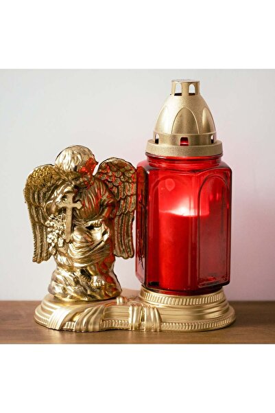 OEM Decorative Candle on Angel Base 20x11x24.5cm