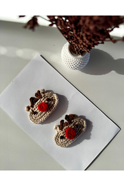 livadesign7 Hair Clip Special Curly Design Handmade 2-Piece Snap Clip Set