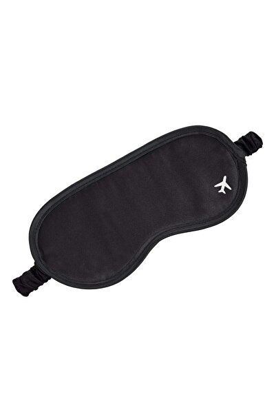 OEM Masca Somn Neagra Avion Argintiu 20cm