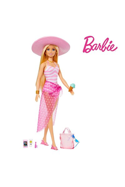 OEM Beach Glam Fashion Doll in Swimsuit & Accessories - Mattel